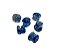 Murano azul jeans mesclado (6 unidades) - Imagem 1