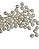 Cristal ambar leitoso 4mm - 5g - Imagem 1
