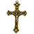 Cruz 4 Gotas Ouro Velho - Imagem 1