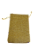 Embalagem de Tecido Dourado 09x12cm - Imagem 1