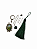 kit Montagem Chaveiro Nsra de Fatima Ouro Velho - Imagem 2