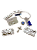 Kit montagem Terço de fio de Aço Niquelado de Nsra das Graças - Imagem 2