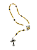 Kit montagem Terço de fio de Aço Niquelado Sagrada Familia Mel - Imagem 1