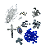 Kit Montagem Nossa Senhora Aparecida 8mm Niquelado com Pulseira - Imagem 2