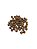 Cristal facetado Marron claro 6 mm (60und) - Imagem 1