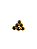 Cristal facetado Dourado 10 mm (6und) - Imagem 1