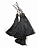 Pompom tassel Preto (5und) - Imagem 1