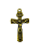Crucifixo Ouro Velho – INRI - Imagem 1