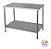Mesa aço inox - 1,20x0,70x0,85 - (NOVO) - Imagem 1