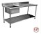 Pia Aço Inox 1 Cuba - 1,50x0,70x0,85 - (NOVO) - Imagem 2