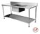 Pia Aço Inox 1 Cuba - 1,50x0,70x0,85 - (NOVO) - Imagem 1