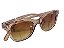 Óculos de Sol Bege Marrom - Imagem 1