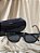 Óculos De Sol Feminino Quadrado Com Lentes Pretas - Imagem 5