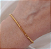 Pulseira corrente 2mm folheado - Imagem 2