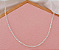 Choker Corrente 2mm Folheado - Imagem 6
