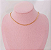 Choker Corrente 2mm Folheado - Imagem 3