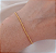 Pulseira Cordão Baiano 1,5mm Folheado - Imagem 2