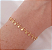 Pulseira Moedas Folheada - Imagem 4