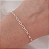 Pulseira Corrente 3,5mm Folheada - Imagem 2