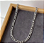 Colar Masculino Aço 2x1 4mm - 60cm - Imagem 1