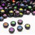 Miçanga Infantil Coração Neon 7mm 50g - 385 Peças - Imagem 1