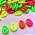 Miçanga Infantil Buzios Colorido Neon 100g - 190 Peças - Imagem 1