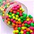 Bolas Emborrachadas 8mm Colorida 100g Pulseira - 330 Peças - Imagem 2