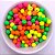 Bolas Emborrachadas 8mm Colorida 100g Pulseira - 330 Peças - Imagem 3