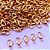 Fecho Lagosta Dourado Para Bijuteria 12mm - 100 Peças - Imagem 2