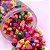 Miçanga Infantil Coração P/ Pulseira Colar 50 - Peças - Imagem 2