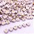 Miçanga Infantil Coração Letra Dourada 7mm 100g Pulseira - 740 peças - Imagem 1