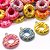 Pingentes de Donuts Divertidos Para Brinco, Colar - 10 Peças - Imagem 2