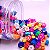 Miçanga Infantil Florzinha Fimo - 50 Peças - Imagem 2