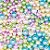 Mix De Pérolas Abs Candy Color Para Tiara Bordada - 100 Gramas - Imagem 4