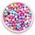 Miçangas Bola Color Candy Leitosa 8mm 100g Pérola - 330 Peças - Imagem 1