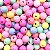 Miçangas Bola Color Candy Leitosa 8mm 100g Pérola - 330 Peças - Imagem 3