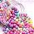 Miçangas Bola Color Candy Leitosa 8mm 100g Pérola - 330 Peças - Imagem 2