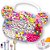 Kit Miçanga Infantil Colorida Para Pulseira e Colar 850 Pçs - Imagem 1