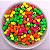 Miçangas Bola Emborrachada 6mm Neon - Aprx 800 Peças - Imagem 3