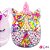 Kit Miçanga Infantil Colorida Para Pulseira e Colar 750 Pçs - Imagem 2