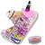 Kit Miçanga Infantil Colorida Para Pulseira e Colar 700 Pçs - Imagem 1