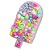 Kit Miçanga Infantil Colorida Para Pulseira e Colar Picolé - Imagem 3