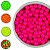 Apx 380 Pçs Miçanga Bola Neon 8mm 100g Pérola Artesanato - Imagem 4