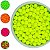 Apx 380 Pçs Miçanga Bola Neon 8mm 100g Pérola Artesanato - Imagem 3