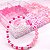 Kit miçanga Infantil Barbie Para Pulseira 900pç + Silicone - Imagem 4