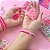Kit miçanga Infantil Barbie Para Pulseira 900pç + Silicone - Imagem 6