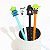 Kit 6 Caneta gel Fofa ponta fina criativa do Star Wars Kawai - Imagem 1