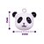 Pingente em Resina 10 Peças Panda Para Brinco Colar Chaveiro - Imagem 3