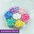 Kit Meia Pérola Irisada 5mm Para Artesanato + Pega Strass - Imagem 4