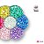 Kit Meia Pérola Irisada 5mm Para Artesanato + Pega Strass - Imagem 2
